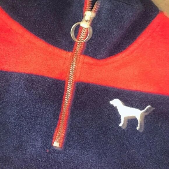 Victoria’s Secret PINK Polar Fleece Half-Zip - Picture 2 of 3